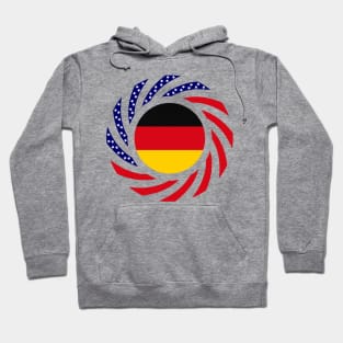 German American Multinational Patriot Flag Hoodie